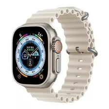 Pulseira Ondulada Relógio Smartwatch 8 Ultra 42mm 44 45 49mm Cor Pulseira Ocean Starlight