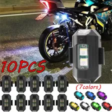 10pcs Luzes Da Motocicleta Rc Drone Levou Luz De Posição Do