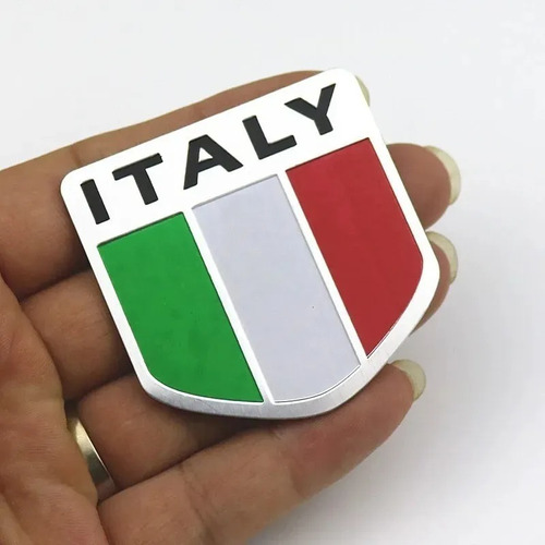 Emblema Italia Para Fiat 500 Giulietta 4c Giulia Alfa Romeo Foto 3