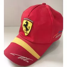 Boné Ferrari Numerado Fernando Alonso Digital Signature