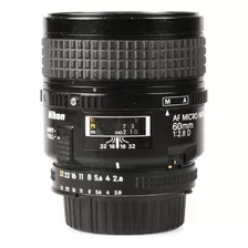 Objetiva Nikon Af 60mm F2.8 Micro