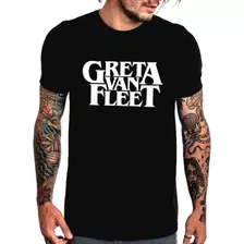 Camiseta Greta Van Fleet Camisa Básica Masculina Rock