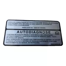 Etiqueta De Instrucoes Autodiagnose Ecosport 2013