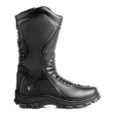 Bota Coturno Masculino Militar Civil Motoqueiro Samu Rocam