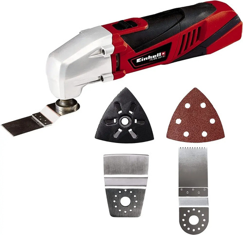 Sierra Multicortadora Oscilante Einhell Tc-mg 220/1 Accesori Rojo 50 Pps