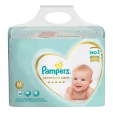 Fralda Pampers Premium Care M Com 80 Unidades