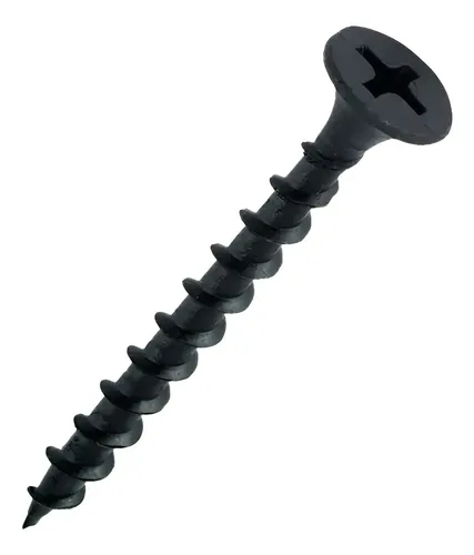 Tornillo Para Madera Autoperforante 6x3 Negro X 500 U Bremen Ttaa06076