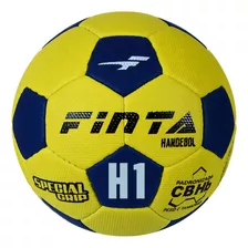 Bola De Handebol Infantil H1 Pvc Costurada Finta Cor Amarelo