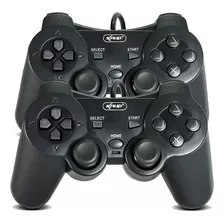 Kit 2 Controle Ps2 De Video Game Dualshock 