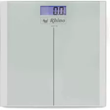 Bascula Digital De Baño 180 Kg Cristal Templado Rhino 