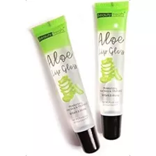 2 Piezas Beauty Treats Aloe Lip Gloss Hidratante Aloe Vera Y