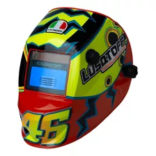  Lüsqtoff St 46 Fotosensible Negro Naranja Valentino Rossi