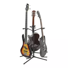 Atril De Guitarras 3 Soport Parante Pedestal Stand