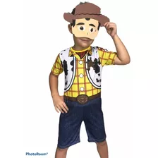 Fantasia Infantil Do Woody Toy Story Cowboy Xerife 