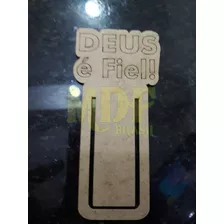 Kit 45 Marcadores De Páginas Personalizado Deus Fiel Igreja