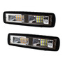 Par Faro 6 Hiper Led Dually Auxiliar 18w Estrobo Colores