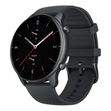 Smartwatch Amazfit Gtr 2 Thunder Black Nova Versao C/ Alexa Cor Da Pulseira Obsidian Black Cor Do Bisel Preto