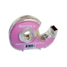 Racionador Con Cinta Transparente 12mm X 25mts Motex Corta