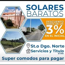 Solares En Venta Con Títulos Y Facilidades De Crédito 