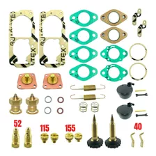 Kit Reparo Carburador Duplo Brasília Kombi 1600 Solex 32pdsi