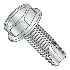 Tornillo De Corte De Rosca De Acero, Acabado Chapado En Zinc