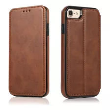 Capa Carteira iPhone 7 8 & 7 8 Plus Flip Premium Magnética