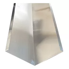 Agua Furtada Calha Rincão Aluminio Corte 30cm (9pçs C/ 1m)