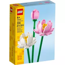 Lego Flor De Lotus Flowers 40647 Quantidade De Peças 220