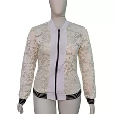 Jaqueta Bomber Renda Plus Size Lançamento Blusa Casaco