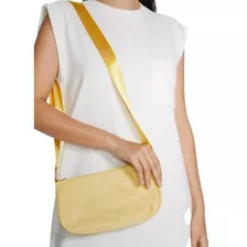 Bolsa Hering Baguete Pequena Feminina - Amarelo