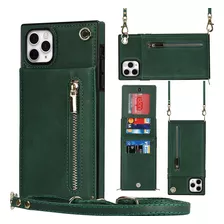 Funda Jaorty Para iPhone 11 Pro Max-verde Oscuro