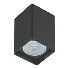 Spot Sobrepor Luminária Teto Plafon Luz Direcional Par20 834 Cor Preto 110v/220v