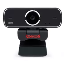 Web Cam Redragon Fobos Hd 30fps Cor Preto