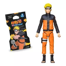 Kit Boneco Naruto Uzumaki Shippuden + Cards Colecionáveis
