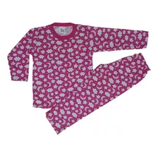 Pijama Manga Longa Bebê 1 - 2 - 3 Infantil Inverno 