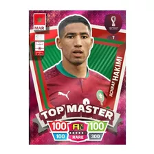 Card Top Master Raro Achraf Hakimi Copa Do Mundo 2022