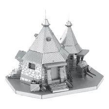 Harry Potter Cabaña Hagrid's Hut Armable Metal Earth Mms441