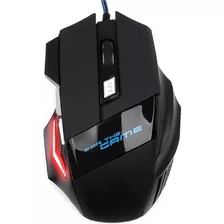 Mouse Gamer 7 Botões X7 Rgb Óptico Usb Led 2400 Dpi