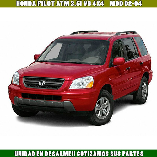 Caja De Fusibles Sup. Honda Pilot Atm 3.5l 4x4 Mod 02-04 Foto 5