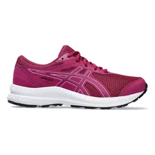 Tênis Running Infantil Original Asics Contend 8 Gs Rosa