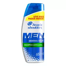  Shampoo Men Menthol Sport 650 Ml Head & Shoulders
