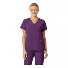 Polera Clínico Mujer Wonderwink 6155 Morado