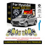 Kit Led Interiores Hyundai Accent Aos 2018 Al 2022