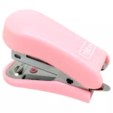 Grampeador Mini 12 Fls G101 C/ Extrator Cor Rosa Tilibra