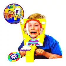 Jogo Torta Na Cara Brinquedo Divertido Pegadinha Em Família Cor Colorido