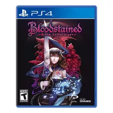 Bloodstained - Ritual Of The Night Ps4 Físico Lacrado