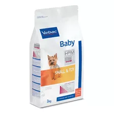 Alimento Virbac Veterinary Hpm Baby Para Perro Cachorro De Raza Mini Y Pequeña En Bolsa De 3kg
