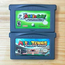 Mario Golf E Tennis Originais Nintendo Gba Game Boy Advance