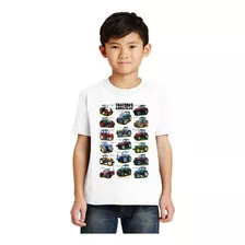 Camisa Camiseta Infantil Trator Tratores Fazenda Criança G