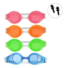 Oculos De Natação Infantil + Protetor Auricular De Brinde